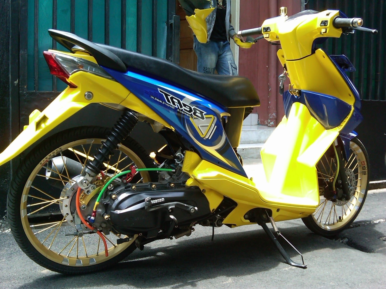 Modifikasi Honda Beat Paling Keren - Cangkir Otomotif