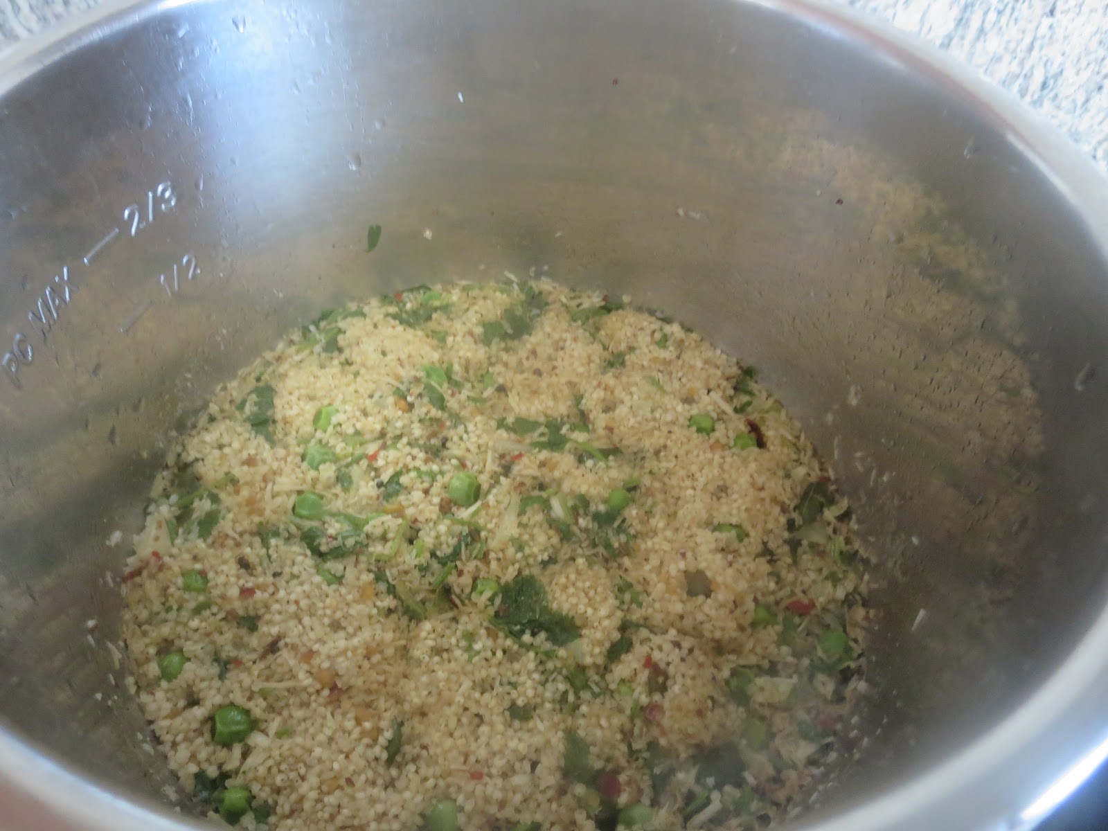 Instant Pot Kuthiraivaali Upma ( Barnyard millet upma in IP)