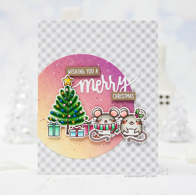 Sunny Studio Stamps: Merry Mice Santa Claus Lane Christmas Garland Frame Dies Layered Snowflake Frame Dies Winter Themed Holiday Cards by Keeway Tsao Sunny Studio Stamps: Merry Mice Santa Claus Lane Christmas Garland Frame Dies Layered Snowflake Frame Dies Winter Themed Holiday Cards by Keeway Tsao