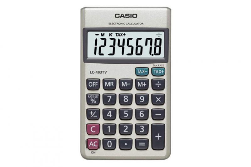 Máy tính điện tử Casio LC403TV 5 GS.004747 FEATURE 65406