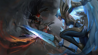 Dawnbringer Riven vs 4K #730c Wallpaper iPhone Phone