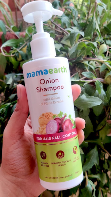 A Beautiful Life  Mamaearth Onion Hair Oil Review  AntiHairfall Product  With Onion Oil  Redensyl  Haircare Review  Beauty Review