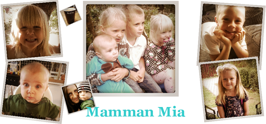 Mamman Mia och fyra små troll