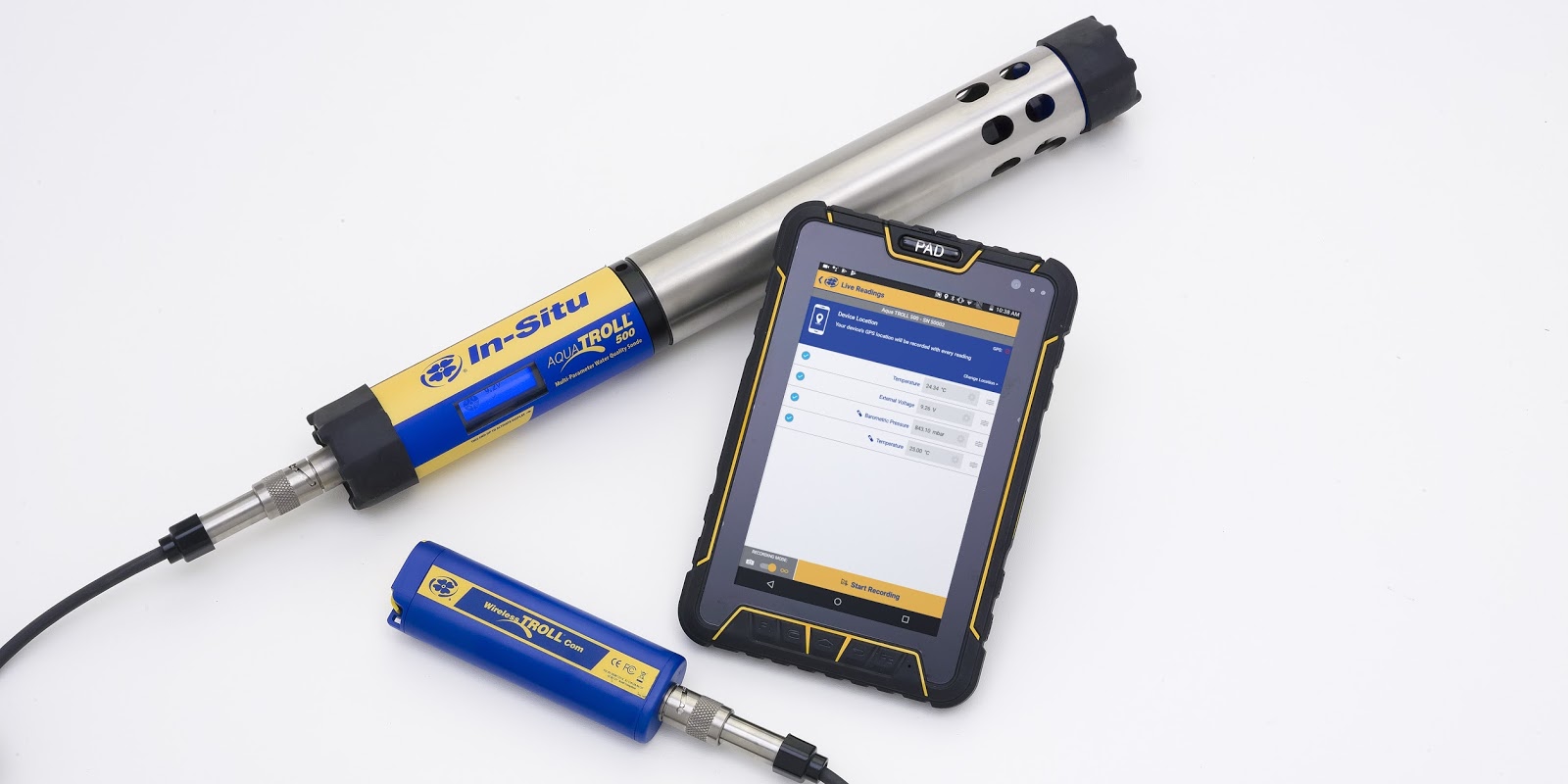 Wireless Data Access For Water Quality Monitoring Instumentation