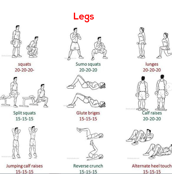 Everyday exercise How to work out at home without equipment spot fitness