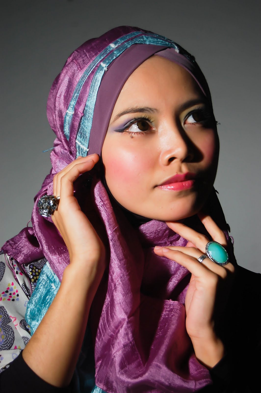 Beautiful Hijab in Malaysia female Fashion Collections 