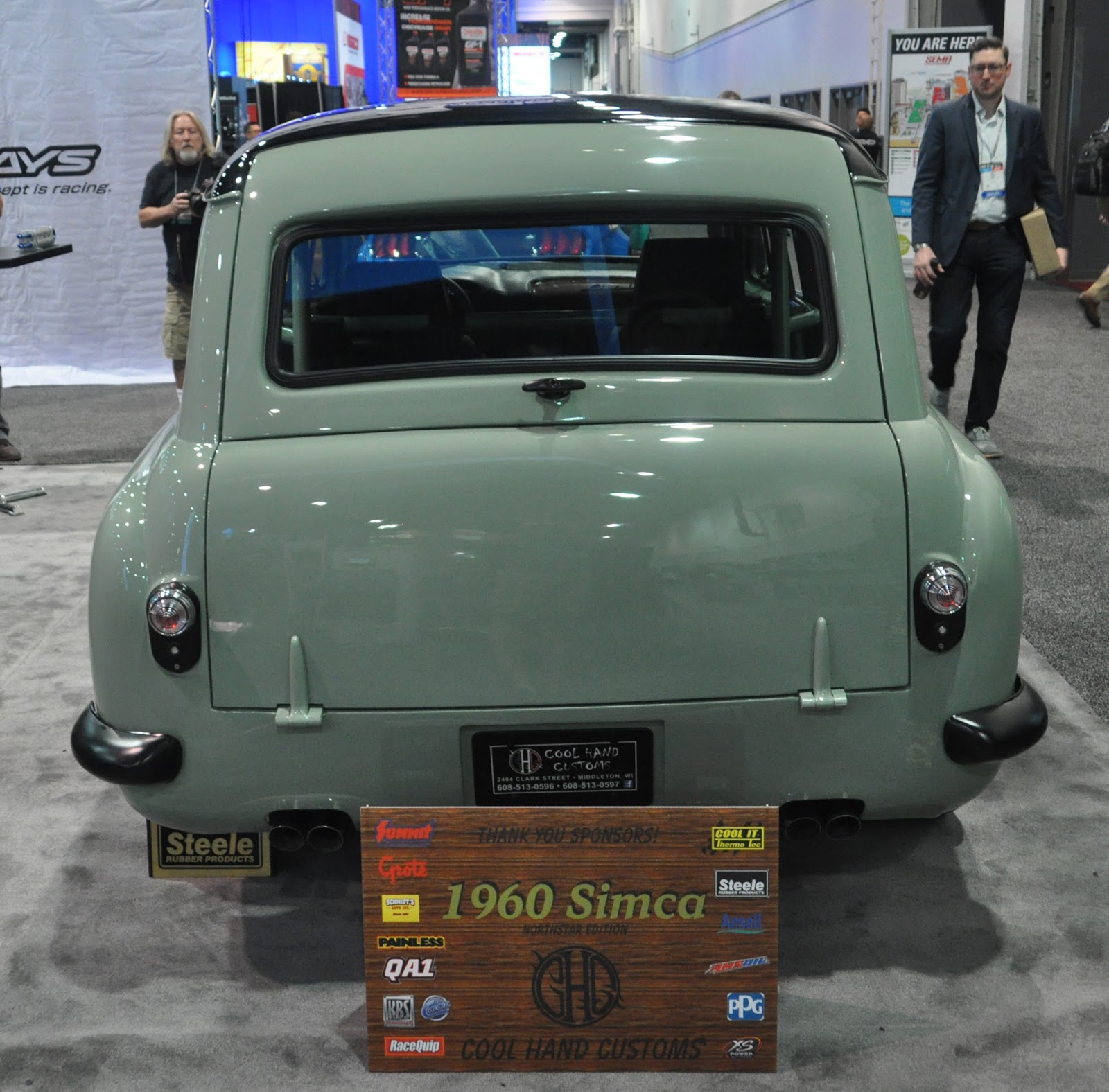 Just A Car Guy: I wonder, why did they bring this Simca to SEMA? Oh ...