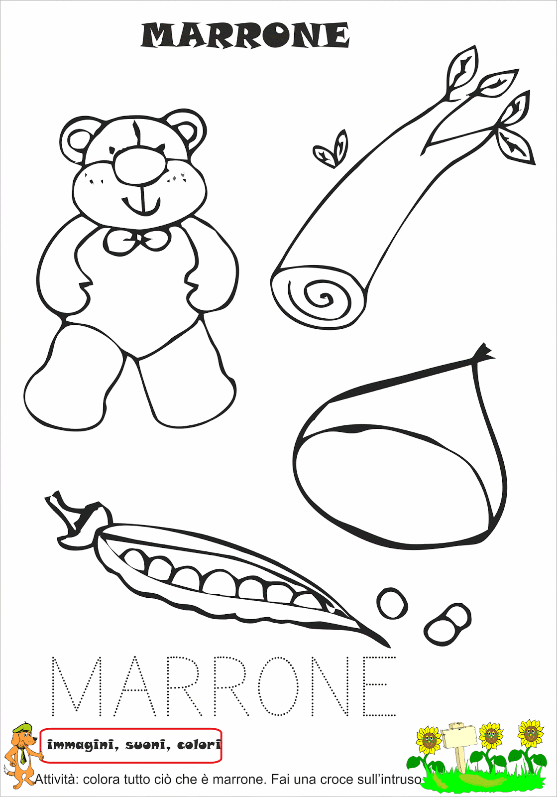 Schede Didattiche Sui Colori Scuola Dell Infanzia