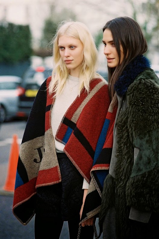Model Street Style: Juliana Schurig & Mijo Mihaljcic - The Front Row View