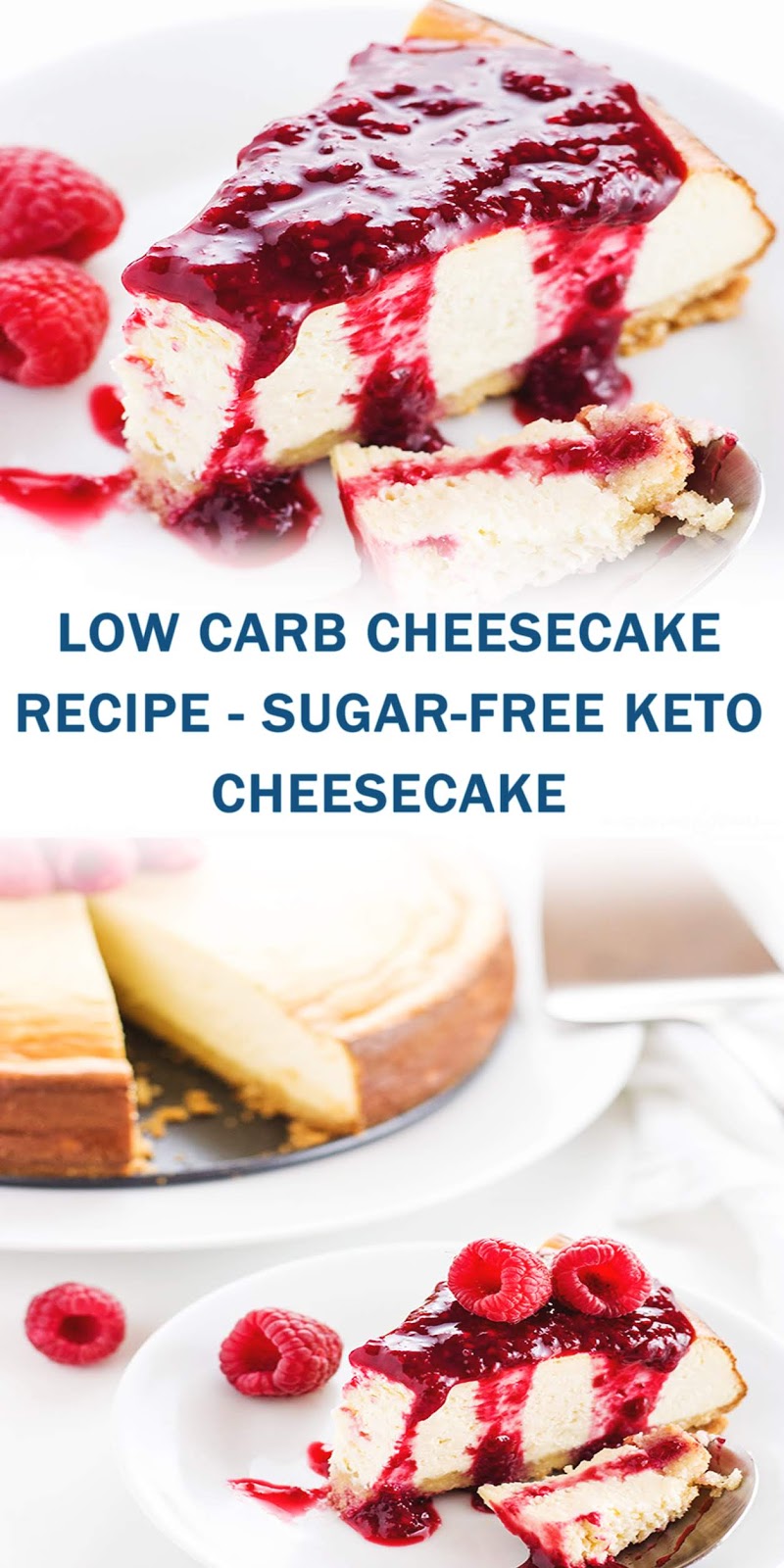 LOW CARB CHEESECAKE RECIPE SUGARFREE KETO CHEESECAKE