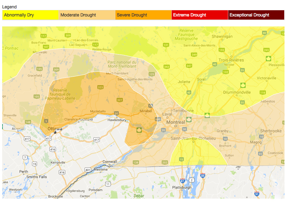 Valley Weather Drought conditions worsen in Quebec and Ontario