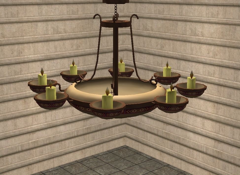 TheNinthWaveSims The Sims 2 The Sims 3 Island Paradise Ceiling Light
