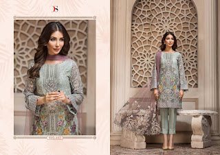 deepsy Jazmin Georgette Eid Pakistani Suits wholesale