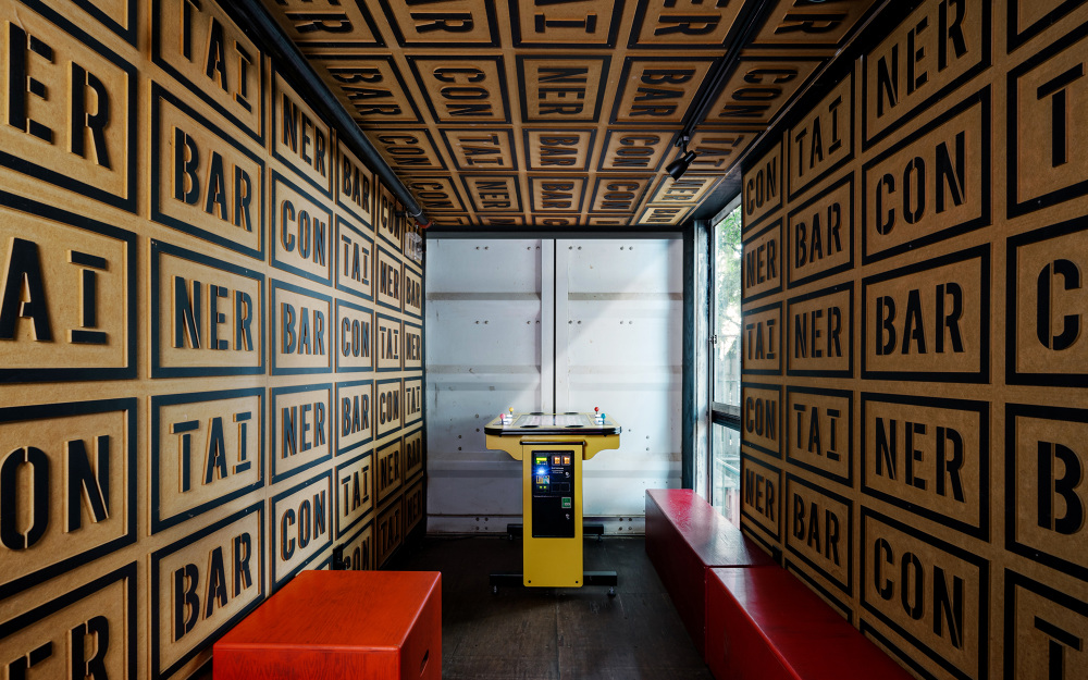 Shipping Container Homes & Buildings Shipping Container Bar, Austin, Texas