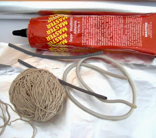 Интересная техника объемной вышивки: оплетение нитью проволоки и фольги. Материалы