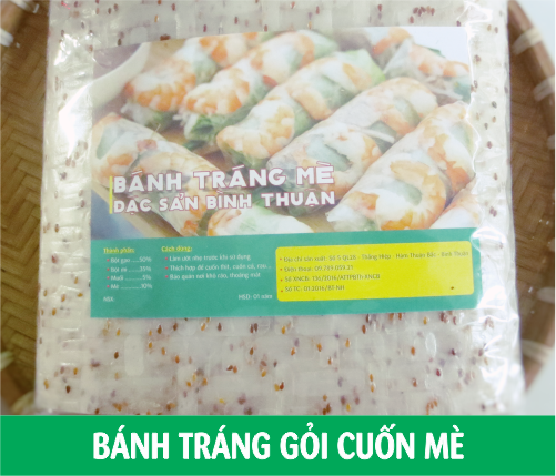 BÁNH TRÁNG CUỐN MÈ