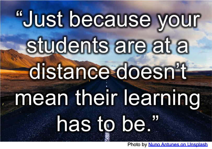 The Science Teacher and Distance Learning Captivate Science