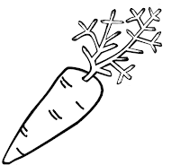 coloring pages - carrots