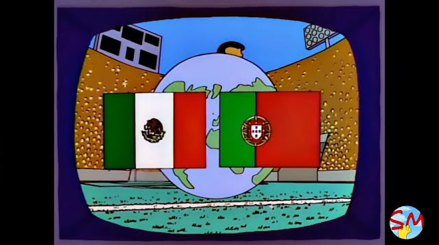 ¡La final del Mundial será México vs Portugal! así lo predicen Los Simpson