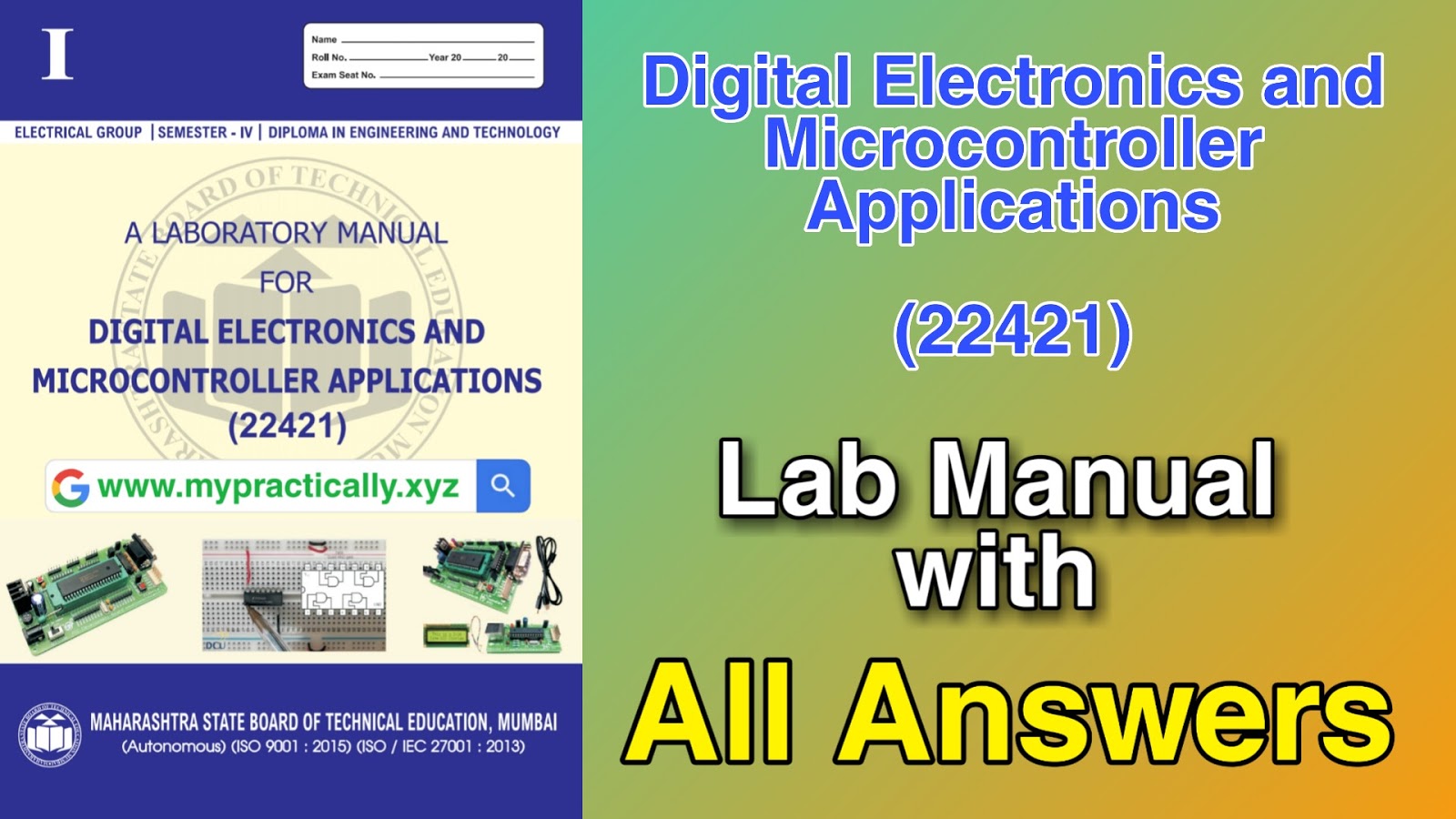 22421 Digital Electronics and Microcontroller Applications DEM Lab