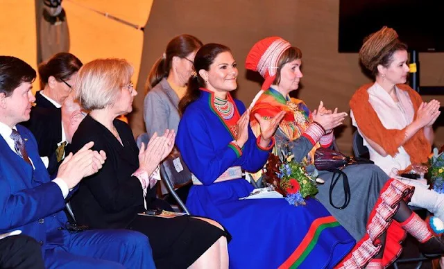 The Sami Parliament is both an elected parliament and a State agency. Victoria wearing a replica of traditional Kola Peninsula Sami dress