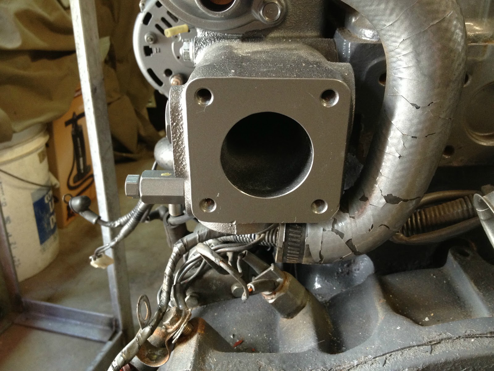 sv/Nellie Jo Fabricating a wet exhaust system