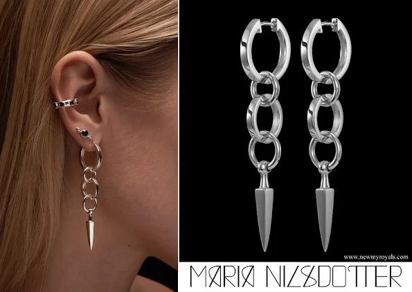 Princess Sofia wore Maria Nilsdotter Chaos Queen Earrings