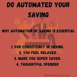 Do automated your savings