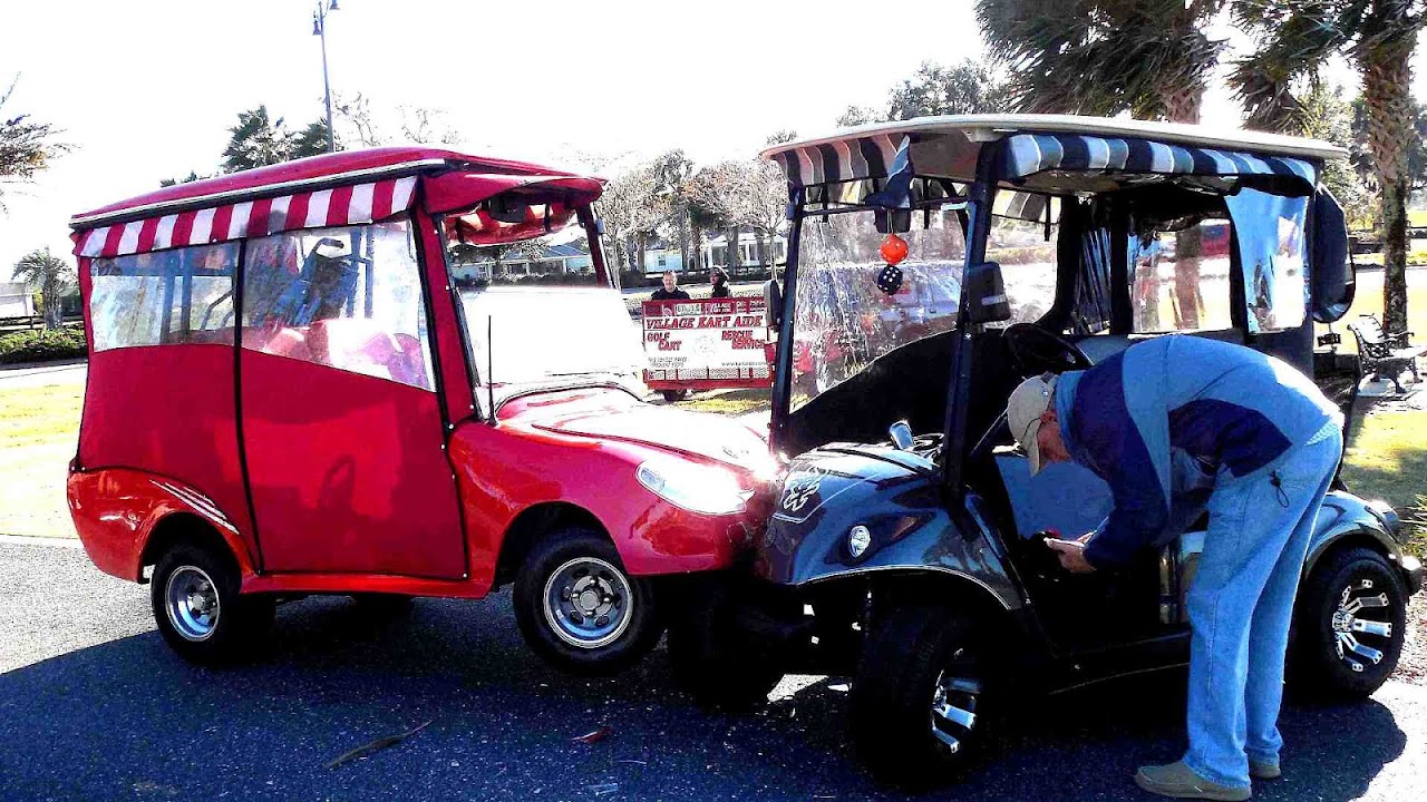 Golf Carts In The Villages Florida Villa Choices