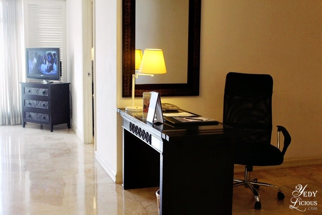 Work Space at the Premiere Suite of Vivere Hotel