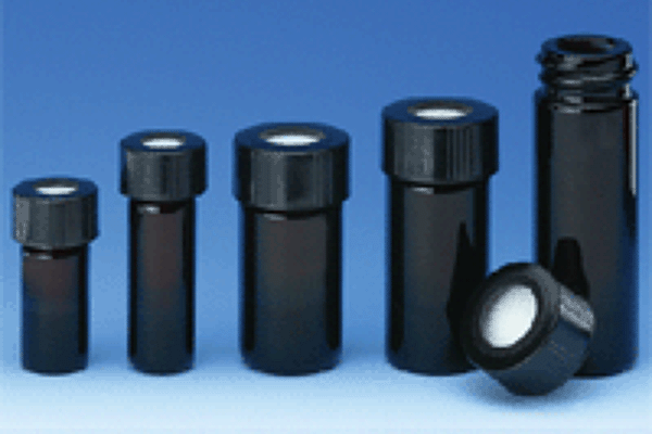 V-Vial Amber w/TFE/SIL LNR Open Top Screw Cap 茶色中孔螺蓋微量V型瓶(含TFE/SIL墊) WW986353