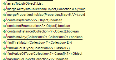 Java CollectionUtils Class with Utility Methods