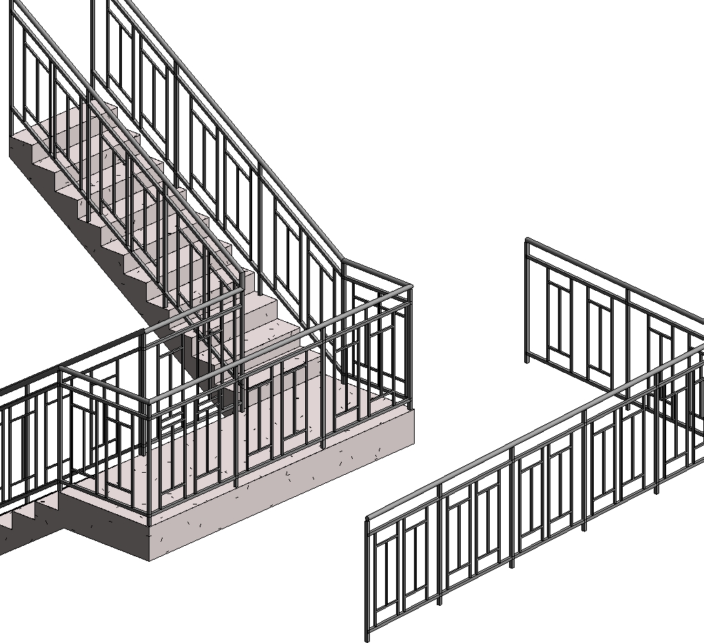 Revit Railing Family