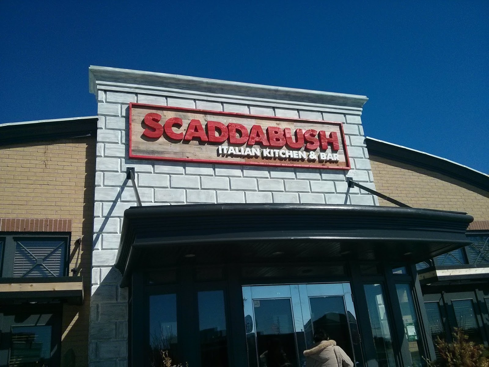 Eating Scaddabush Italian Kitchen & Bar (Richmond Hill) Eating With