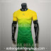 Áo bóng đá ko logo Rius màu vàng