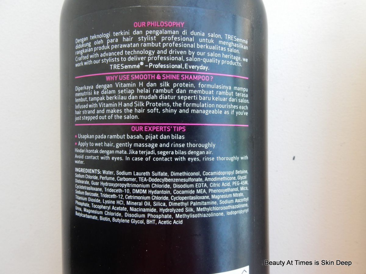 TRESemmé Smooth & Shine Shampoo and Conditioner