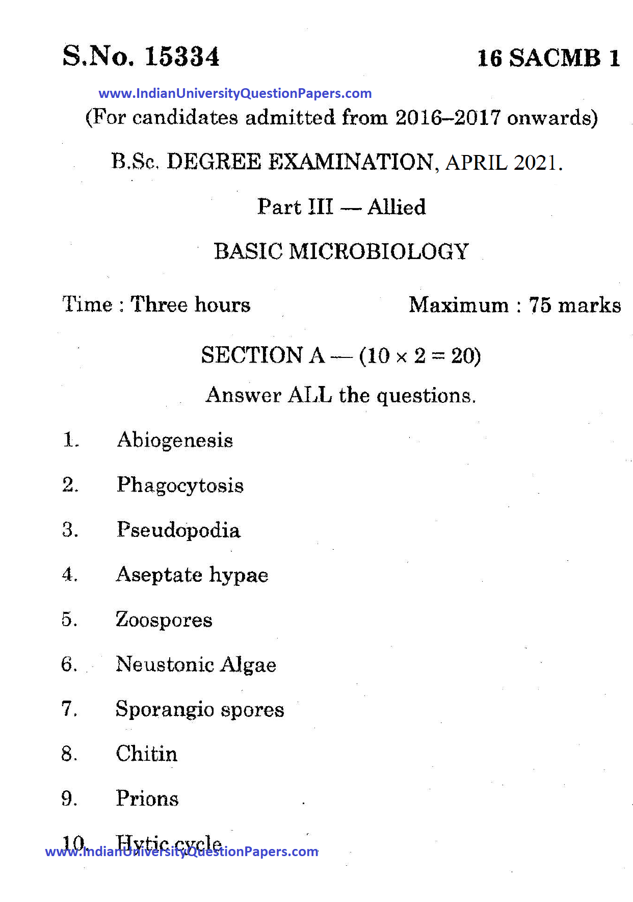 research papers microbiology free
