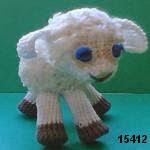 patron gratis cordero amigurumi | free amigurumi pattern lamb 