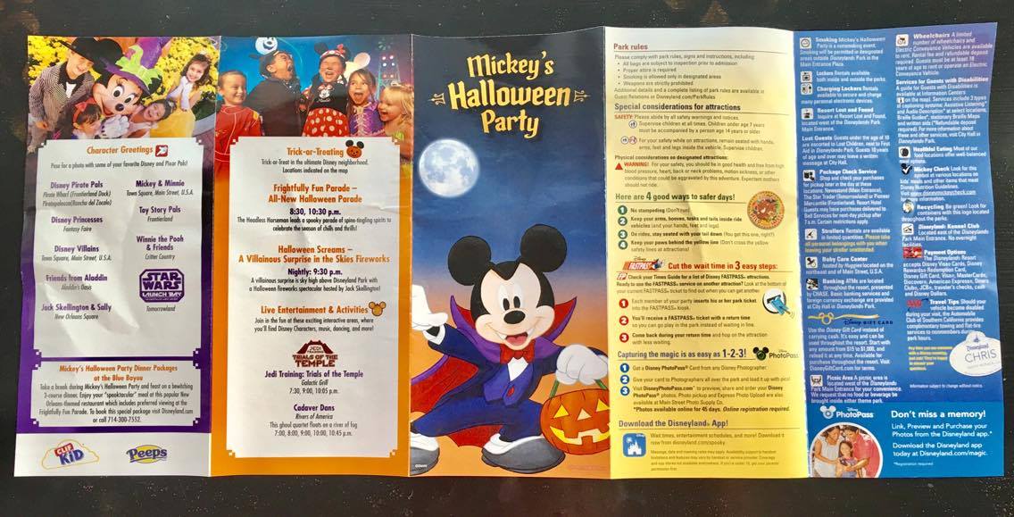 Halloween Time at WDW and Disneyland