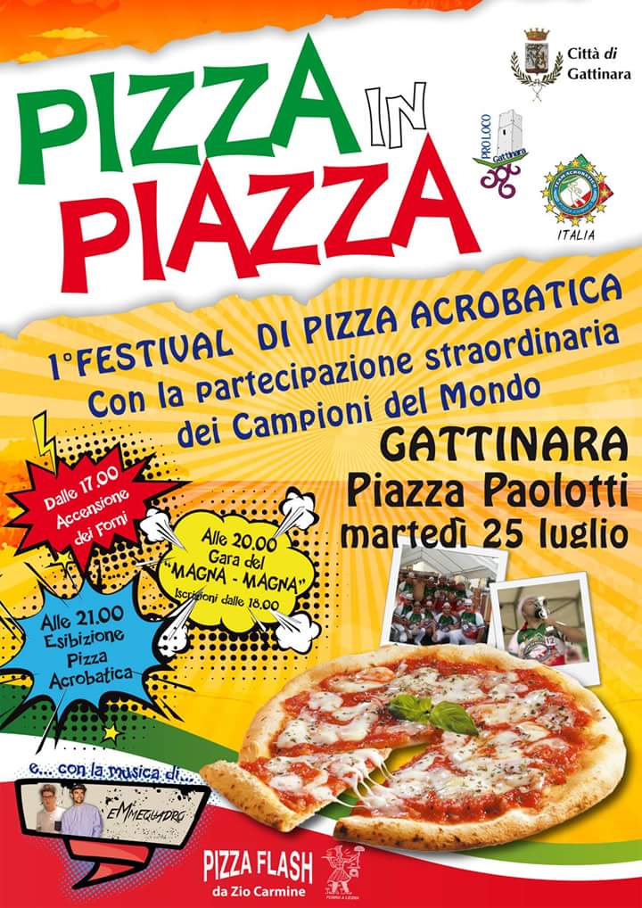 TuttoPerTutti 25 LUGLIO 2017 PIZZA IN PIAZZA 1° edizione