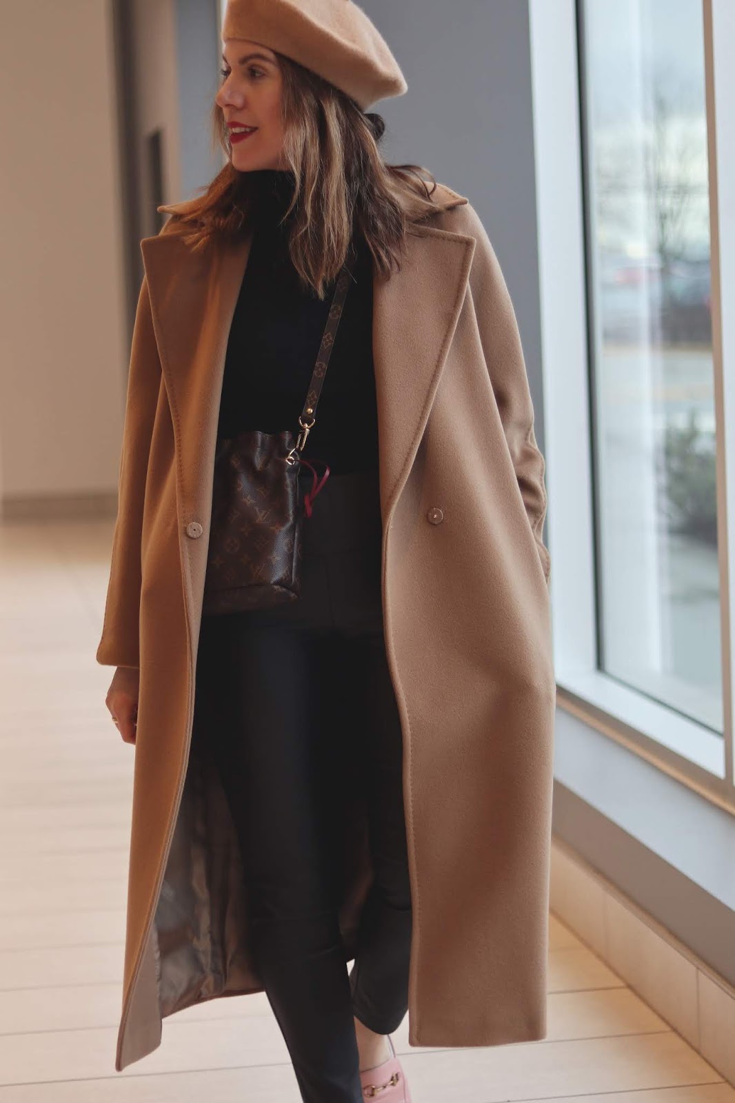 Camel Max Mara Studio coat outfit — Covet & Acquire