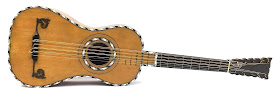 The guitar Carulli would have first played would have had five pairs of strings, similar to this one
