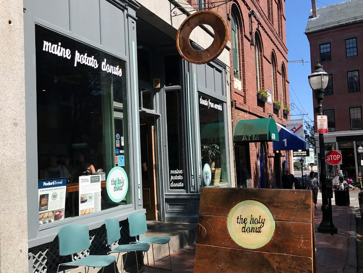 Double Skinny Macchiato A Perfect Day in Portland, Maine Coffee, Food