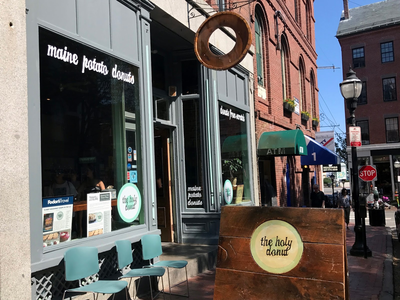 Double Skinny Macchiato A Perfect Day in Portland, Maine Coffee, Food