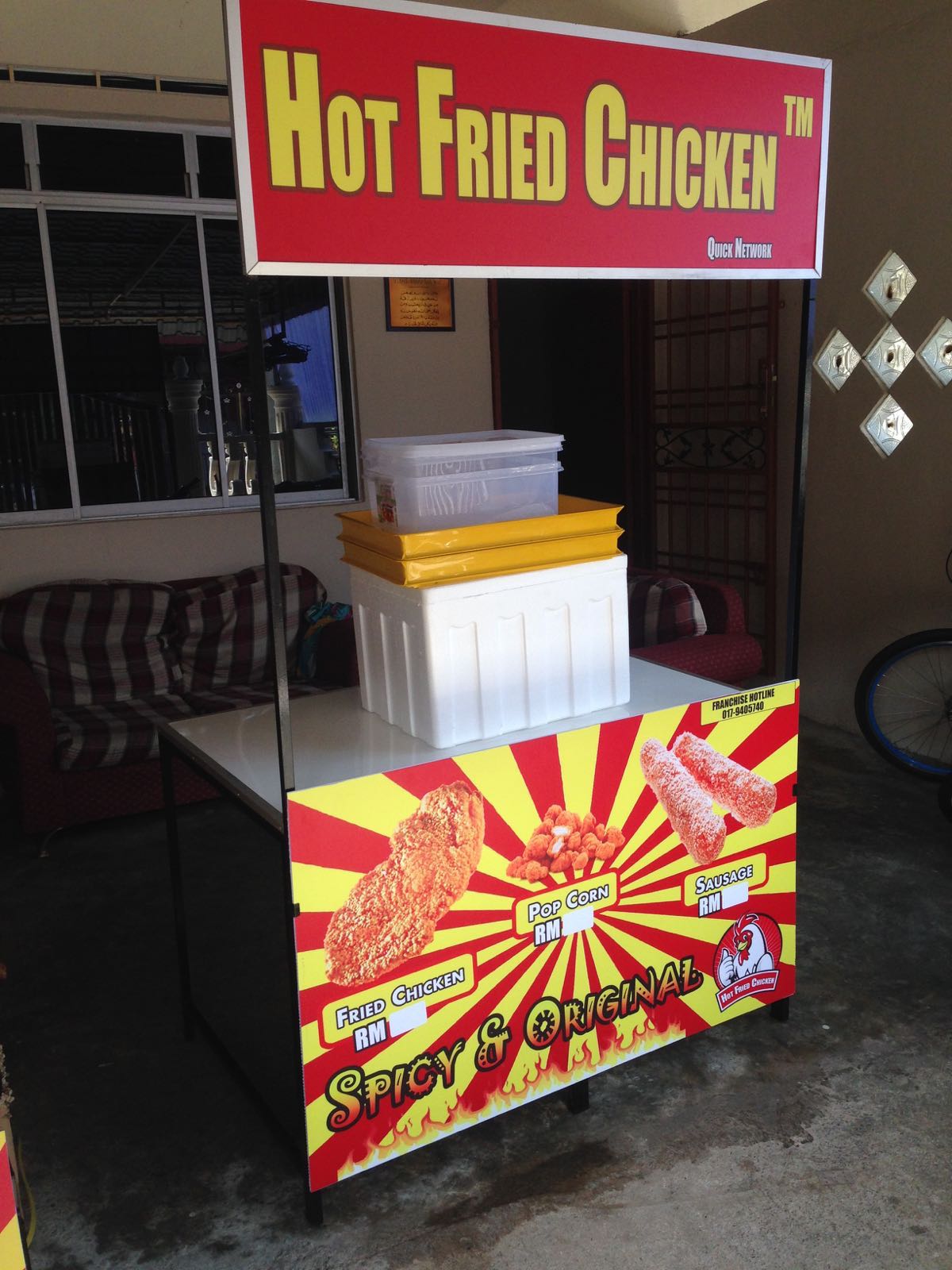 Bisnes Ayam Gunting Pembekal Bahan Mentah