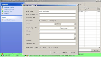 Sistem Informasi Surat Pengantar Berbasis Visual Basic 6.0
