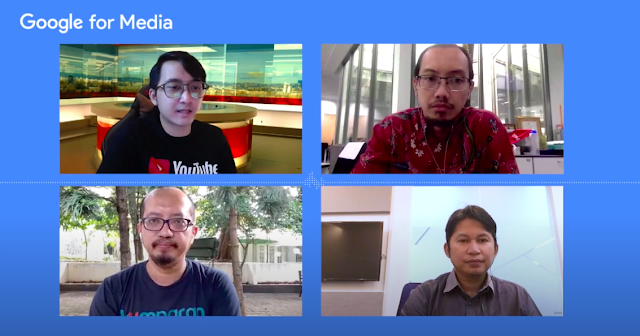 Foto sesi Google for Media