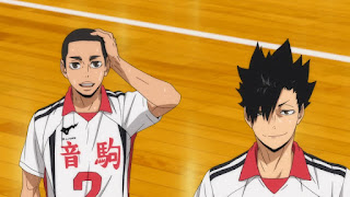 音駒高校バレー部 NEKOMA 海信行 Kai Nobuyuki CV.星野貴紀 ウィングスパイカー 主将 黒尾鉄朗 Kuroo Tetsurō CV.中村悠一 ハイキュー!! アニメ OVA ボールの道 音駒高校 戸美学園 Haikyuu Nekoma | Hello Anime !