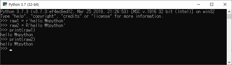 python escape sequence in string - Juny's coding