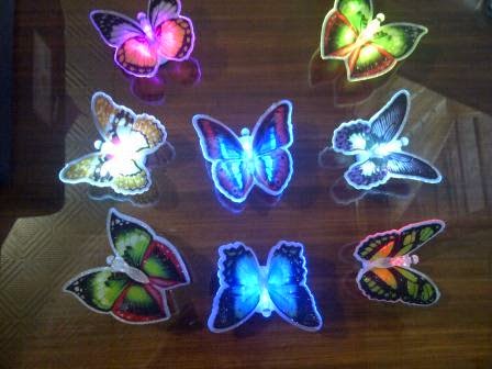 Sukses Jaya Store: Lampu Hias Kupu Kupu Butterfly Light